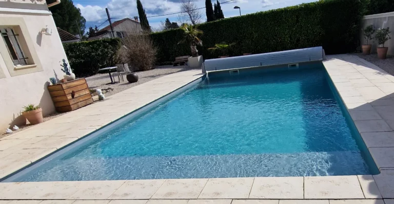 Réalisation piscine à Carpentras