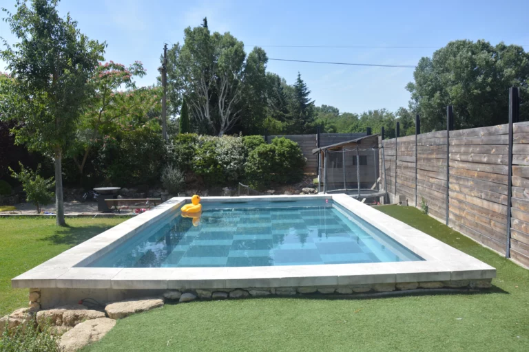 Réalisation piscine à Cheval Blanc