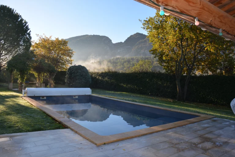 Réalisation piscine à Oppède