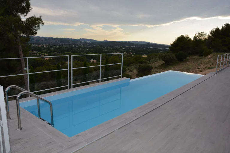 Réalisation piscine à Vidauque